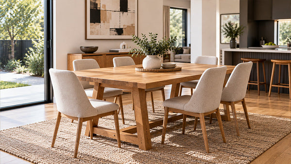 Timber Dining Tables in Australia: How to Choose the Right Wood, Size & Style