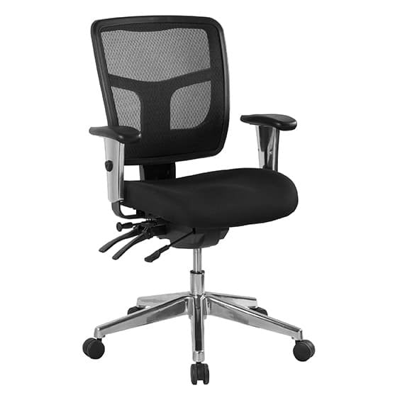 Liberty Low Back Mesh Ergonomic Office Chair with Adjustable Arm
