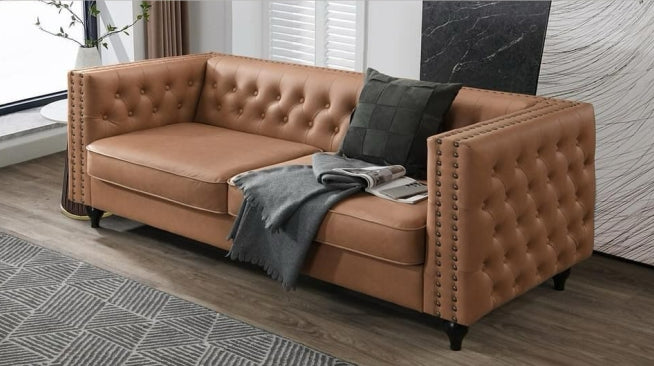 8 Actually Good Ways to Decorate Brown Leather Sofas
