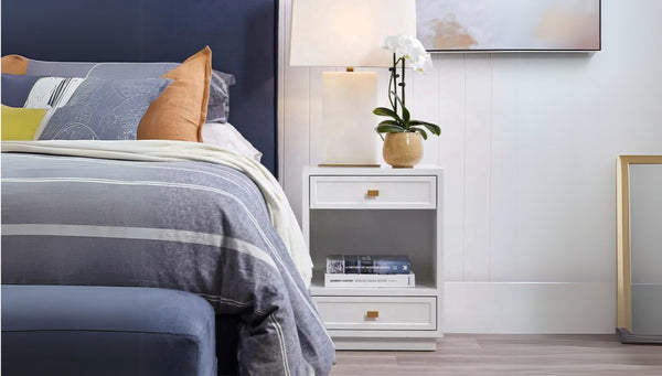 White Bedside