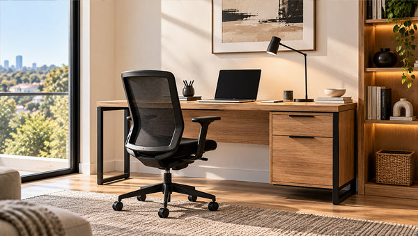 How to Set Up the Perfect Home Office Desk in Australia: Ergonomics, Size & Style Guide