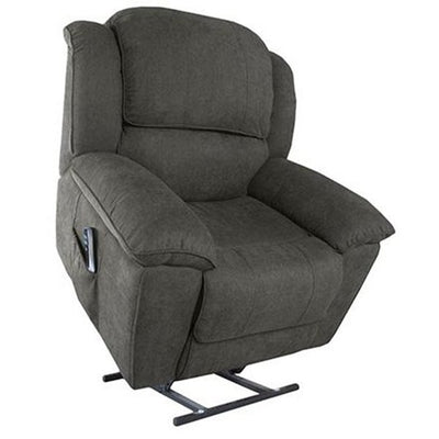 Texas Dual Motor 180KG Recliner Lift Chair - Thunder Fabric
