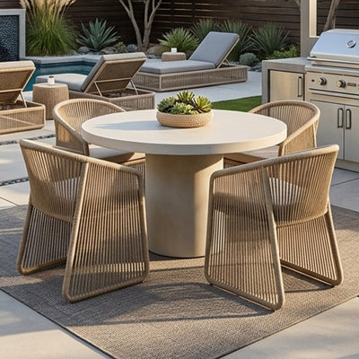 Belize 5 Piece Outdoor Dining Set