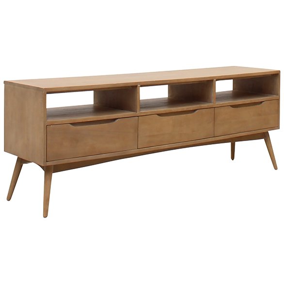 Kiruna 165cm Solid Mango Wood TV Entertainment Unit