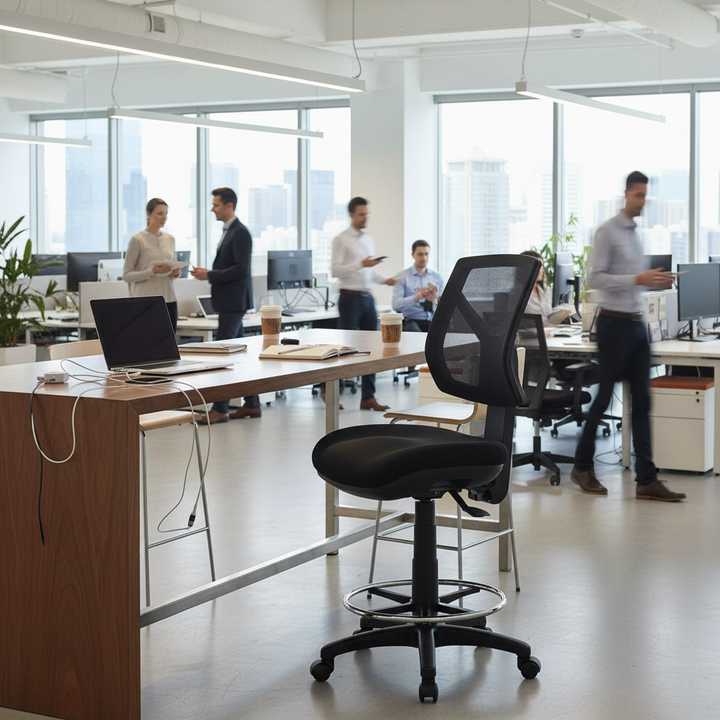 Oreo Mesh Ergonomic Office Drafting Chair
