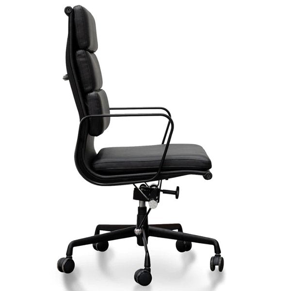 Ashton High Back Office Chair - Full Black