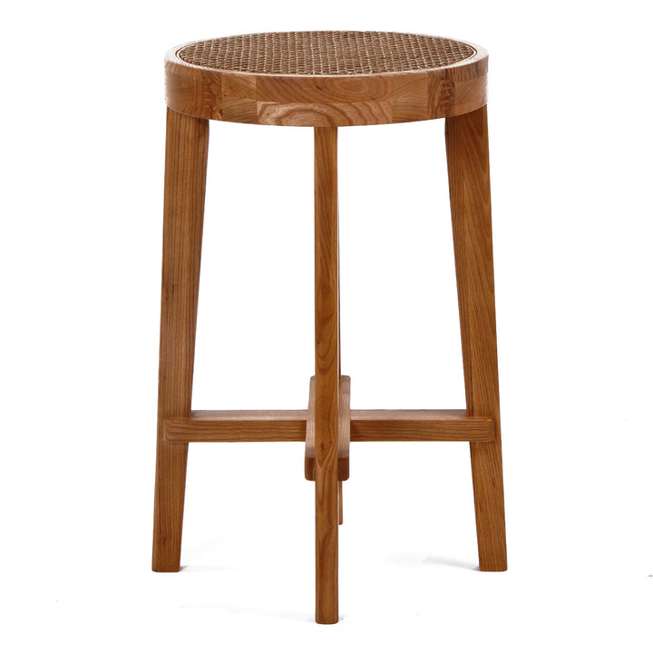 Cape Byron Rattan Kitchen Stool - Natural