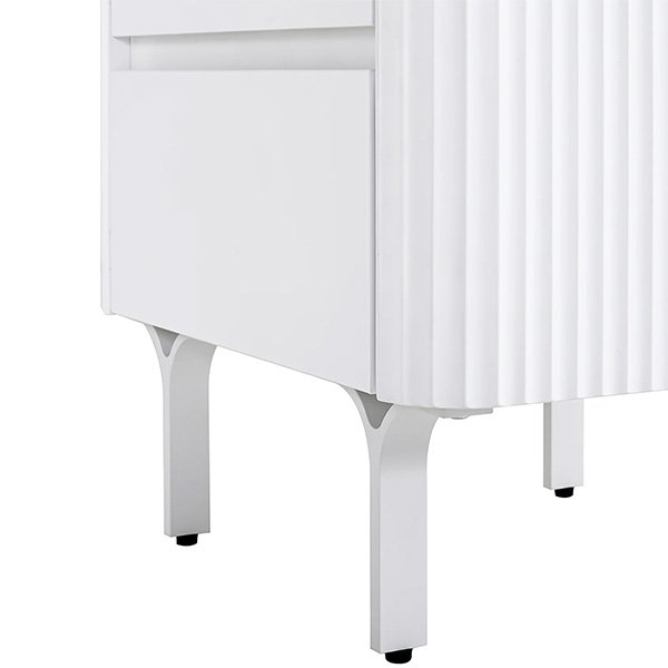 Higgins Bedside Table - White