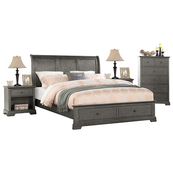 4 Piece Aiken II Bedroom Set - King