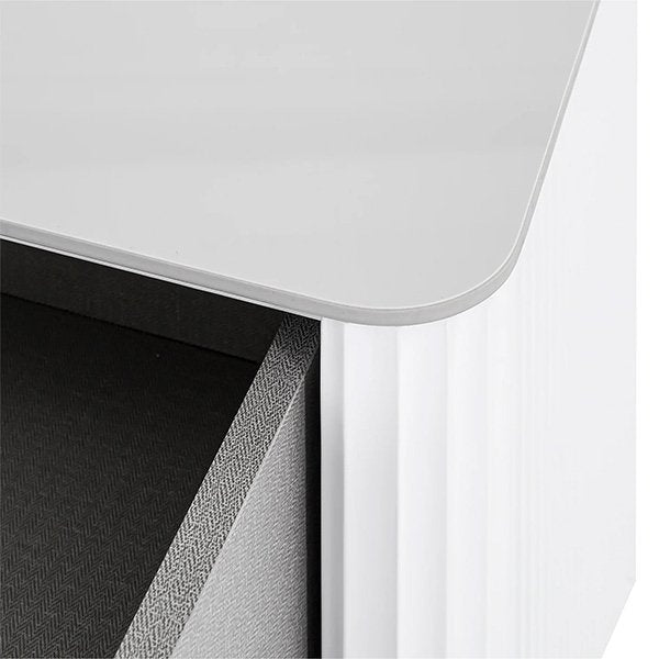 Higgins Bedside Table - White