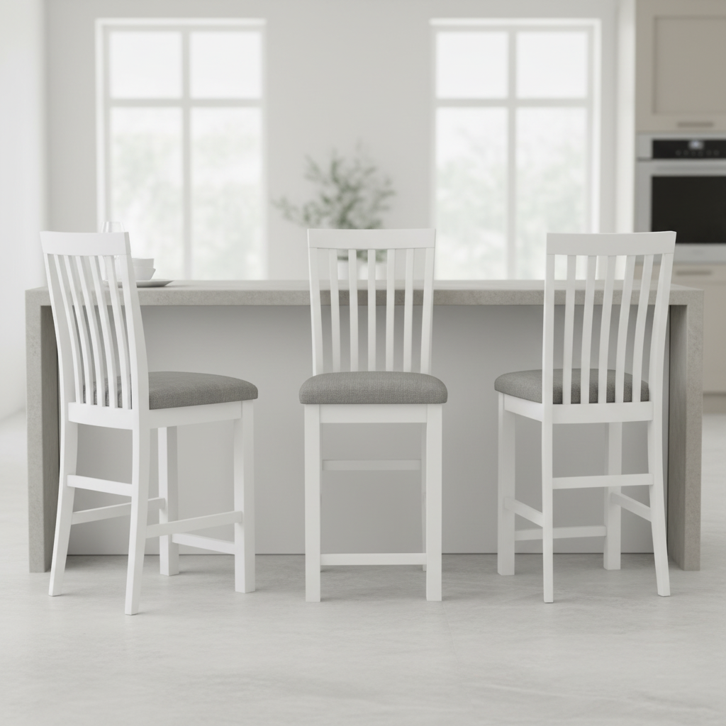 63cm Crowther Acacia Wood Barstool