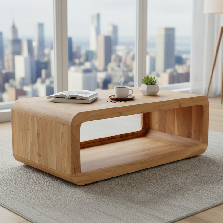 Abelle Mango Wood Coffee Table