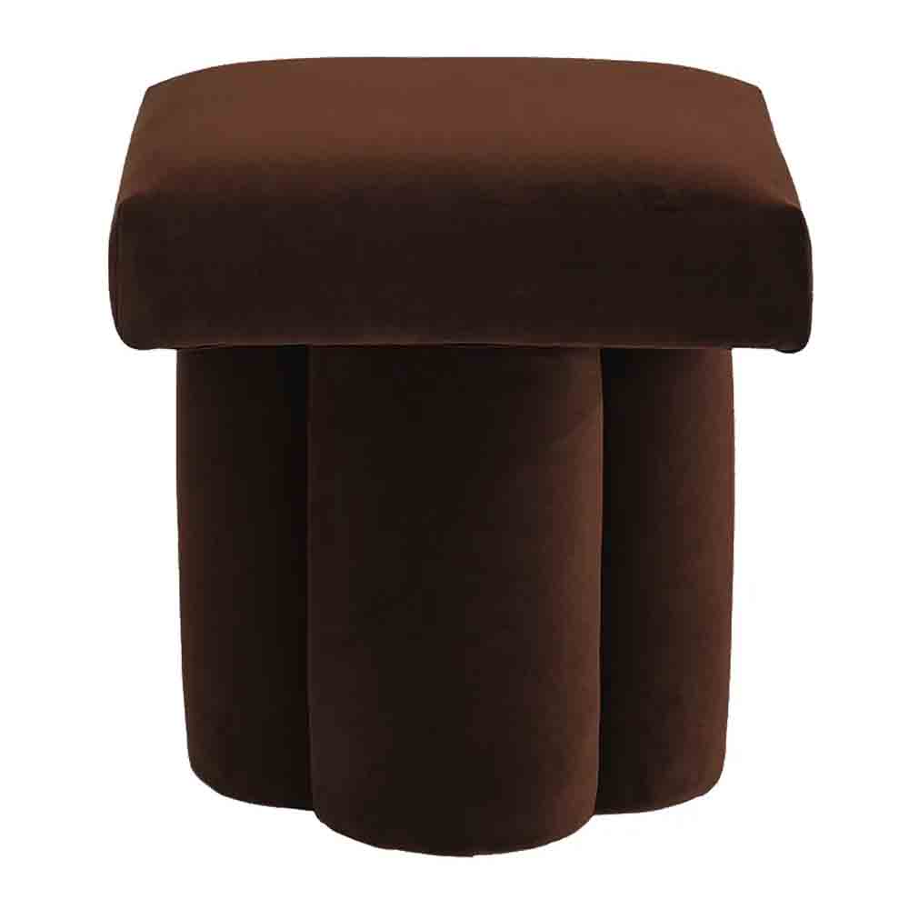 Ace Stool - Dark Chocolate Velvet