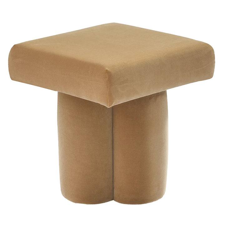 Ace Stool - Ochre Velvet