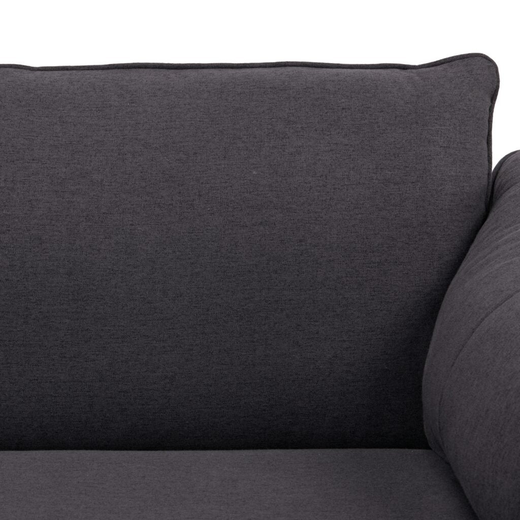 Adams Charcoal 2 Seater Sofa