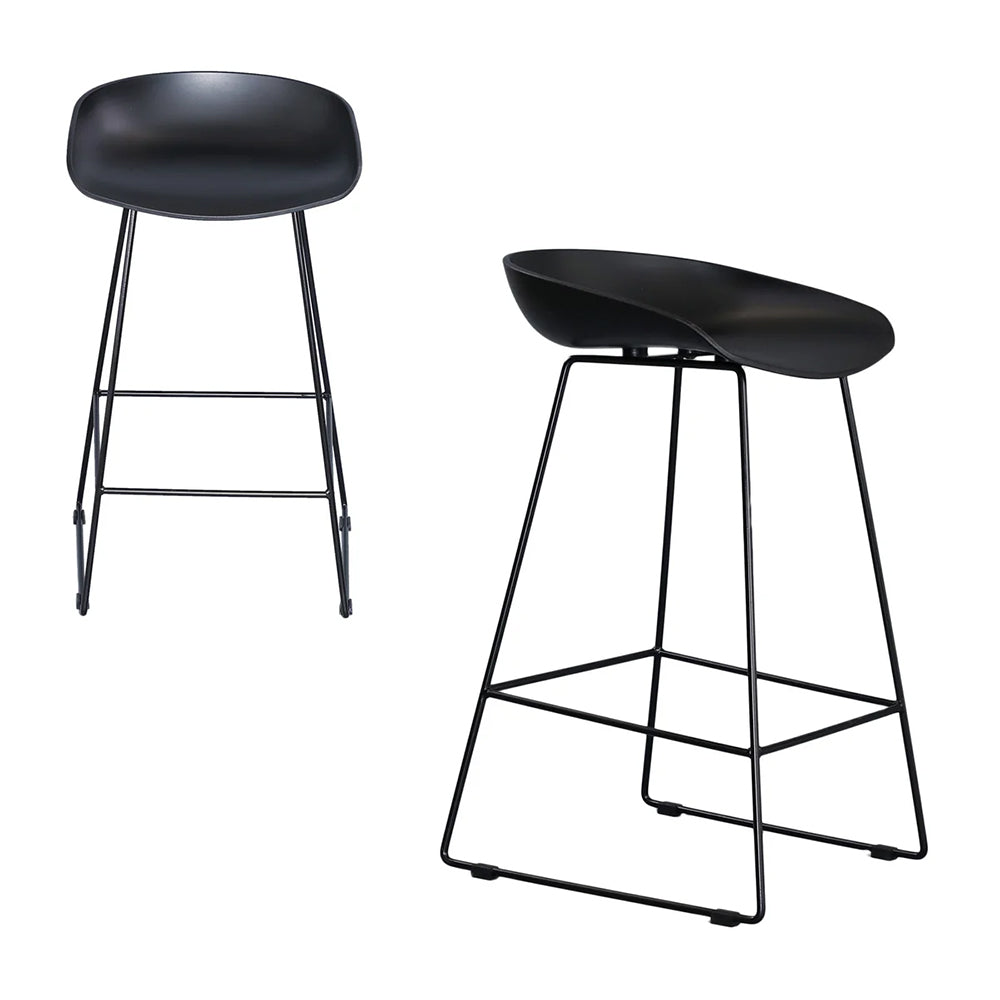 Allen Bar Stool - Full Black