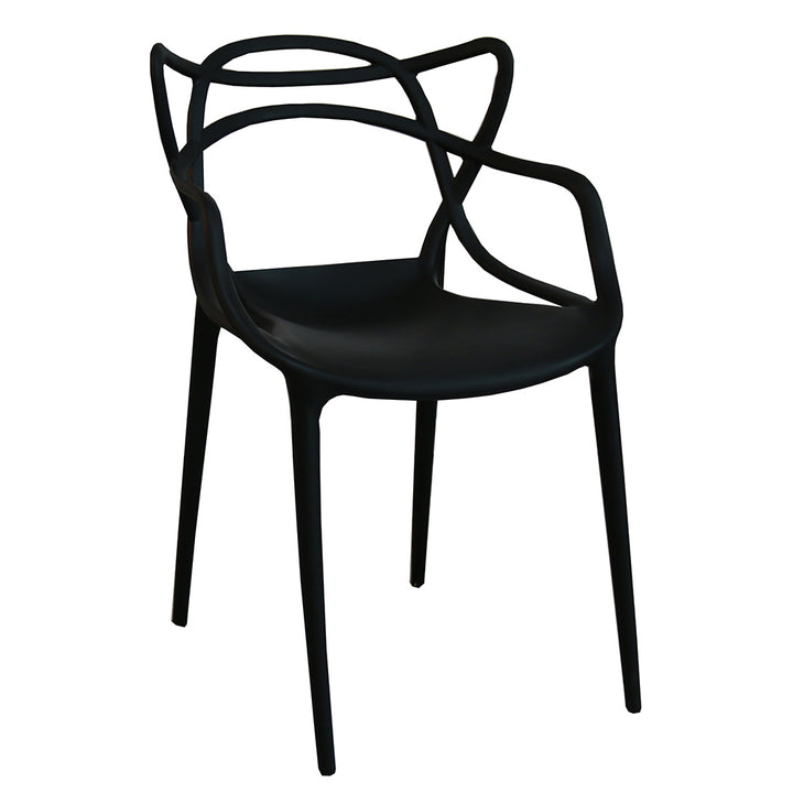 Adele Outdoor Dining Chair - Black