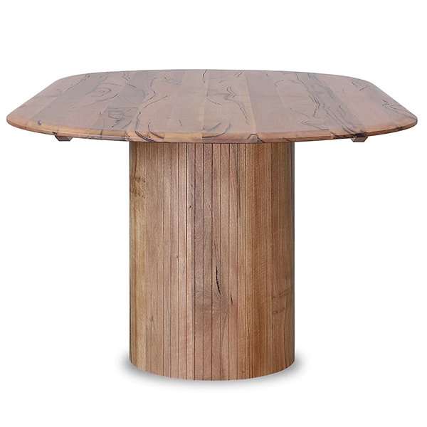Adsila 2.4m Oval Dining Table - Natural