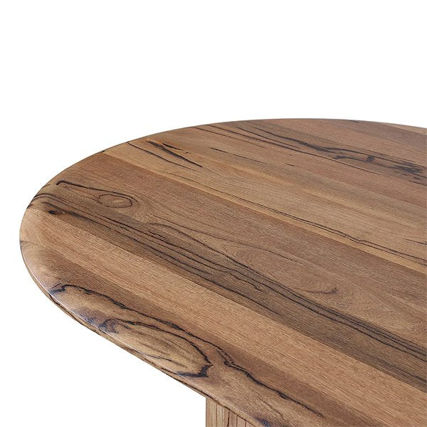 Adsila 2.4m Oval Dining Table - Natural