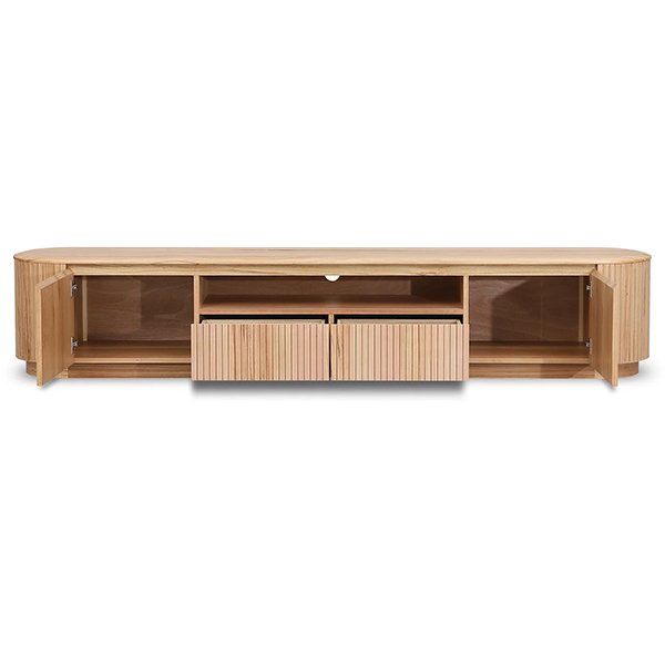 Adsila 2.4m TV Entertainment Unit - NZ Natural Ash