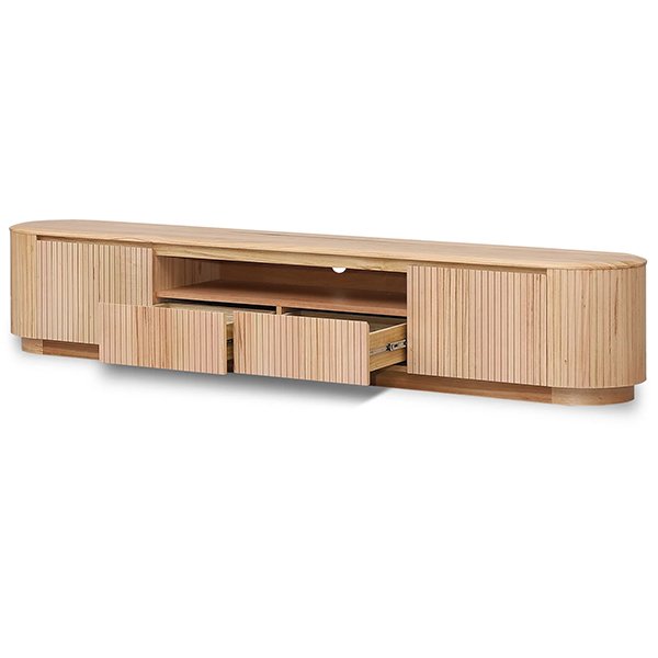 Adsila 2.4m TV Entertainment Unit - NZ Natural Ash