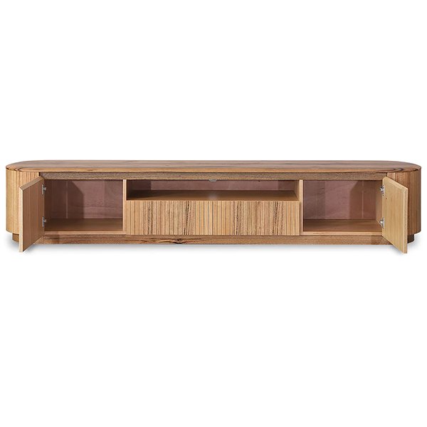 Adsila 2.4m TV Entertainment Unit - Natural