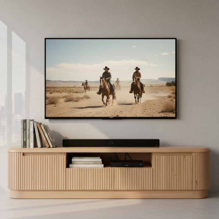 Adsila 1.8m TV Entertainment Unit - NZ Natural Ash