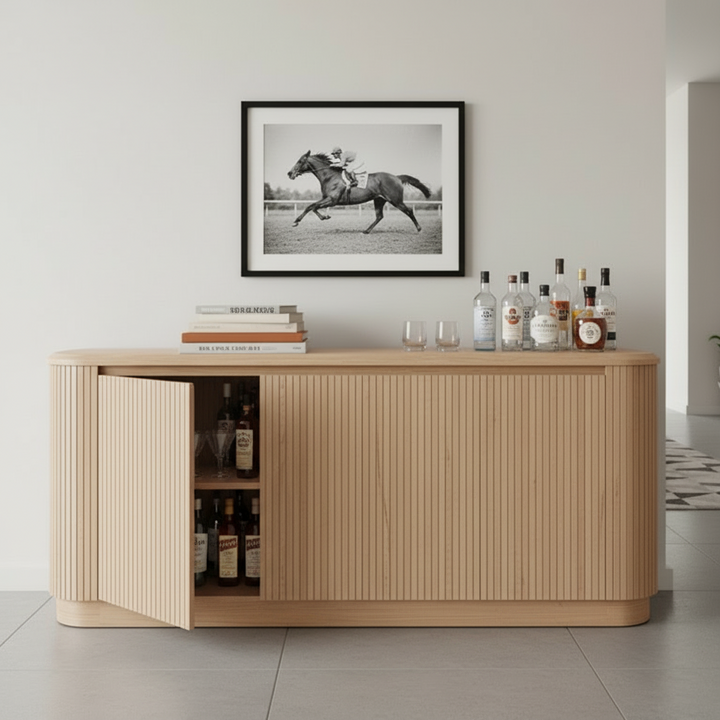 Adsila 2.0m Buffet Unit - NZ Natural Ash
