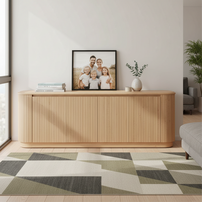 Adsila 2.4m Buffet Unit - NZ Natural Ash