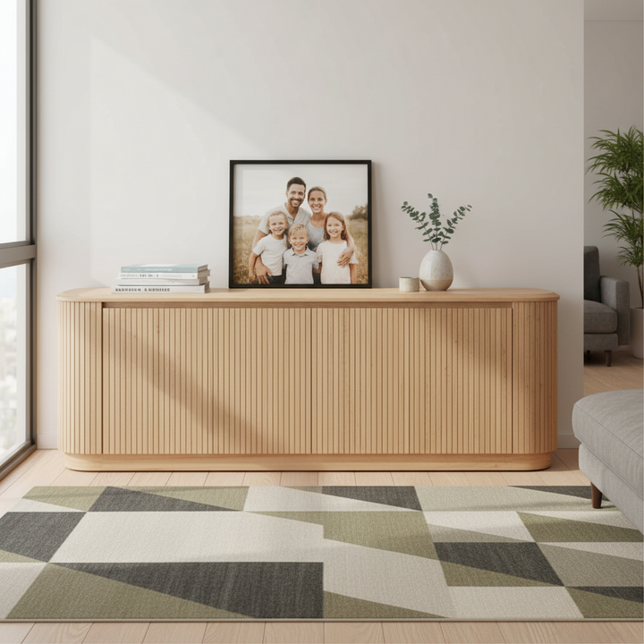 Adsila 2.4m Buffet Unit - NZ Natural Ash