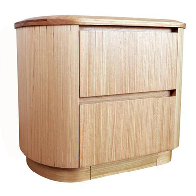 Adsila 2 Drawer Bedside - NZ Natural Ash