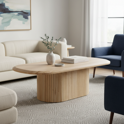 Adsila Coffee Table - NZ Natural Ash