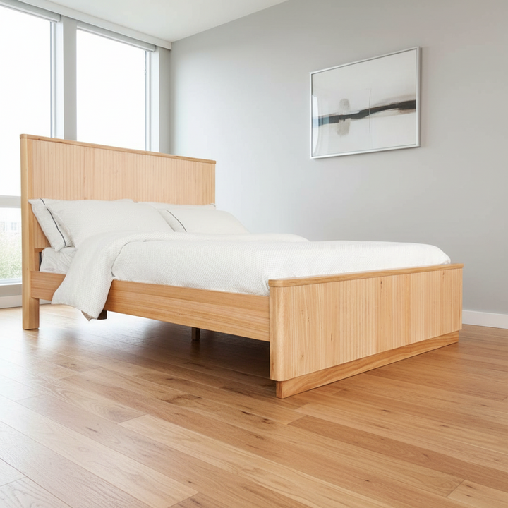 Adsila King Bed - NZ Natural Ash