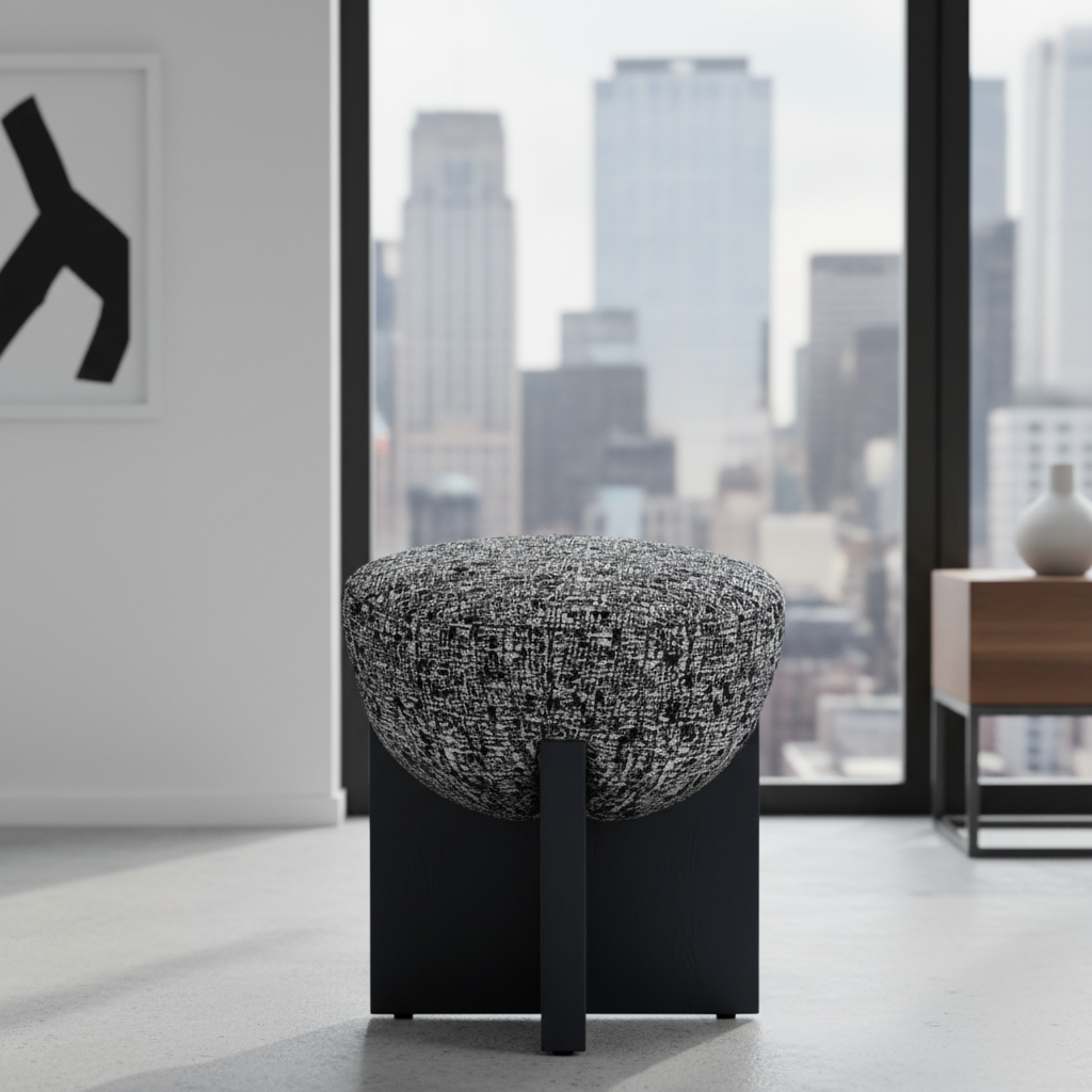 Aiden Stool - Black