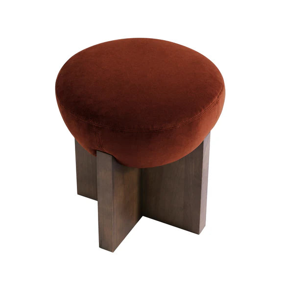 Aiden Stool - Velvet Caramel