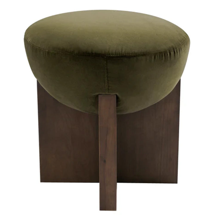Aiden Stool - Velvet Moss