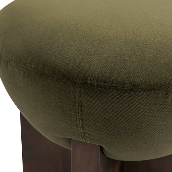 Aiden Stool - Velvet Moss