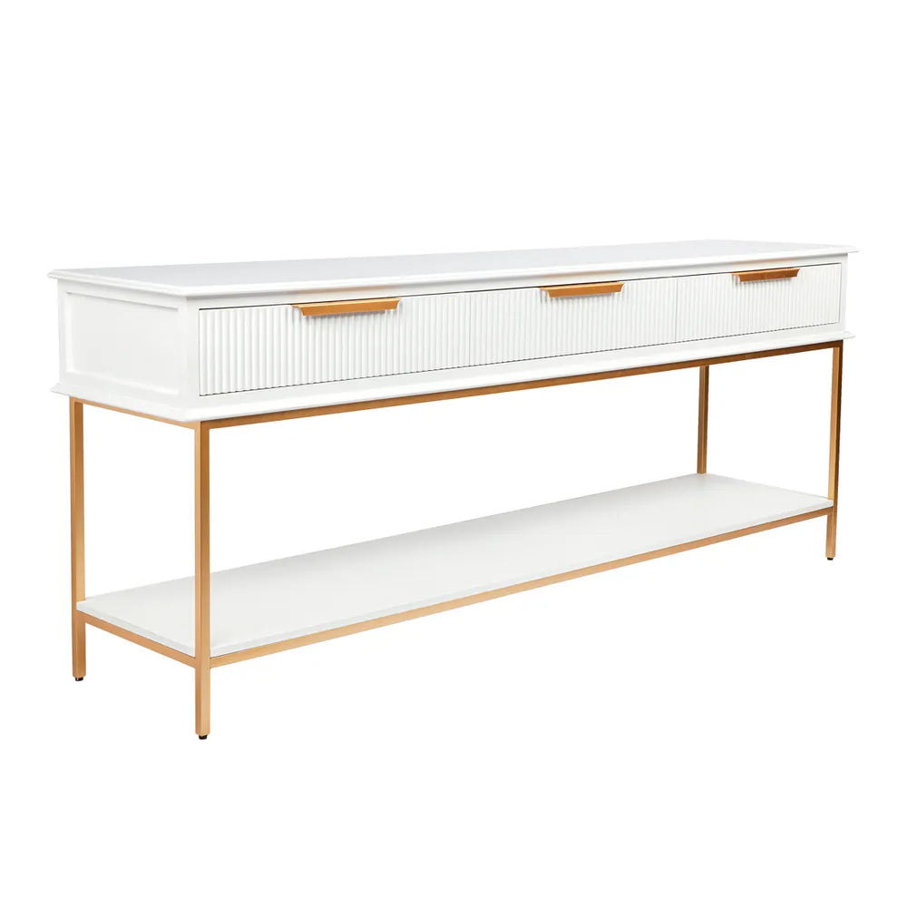 Aimee Console Table - Large White