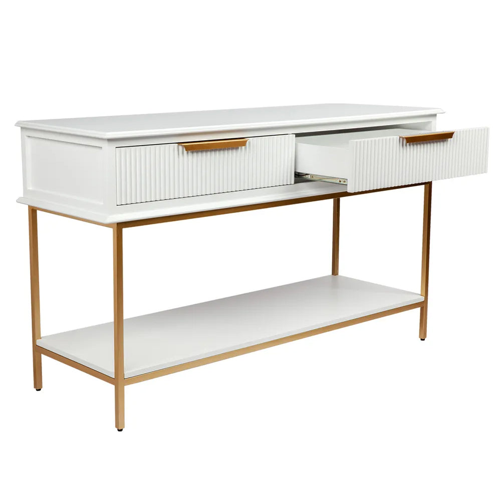 Aimee Console Table - Small White