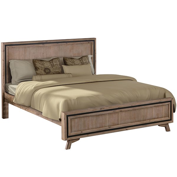 4 Piece Airlie King Bedroom Set with Tallboy
