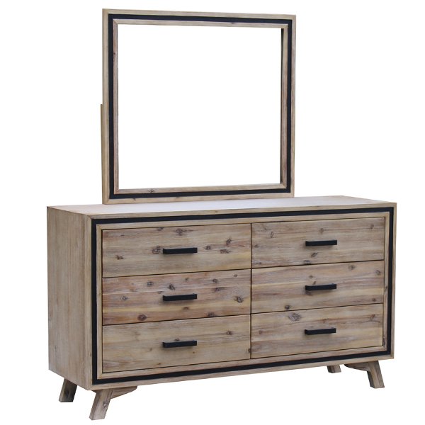 4 Piece Airlie Queen Bedroom Set with Dresser