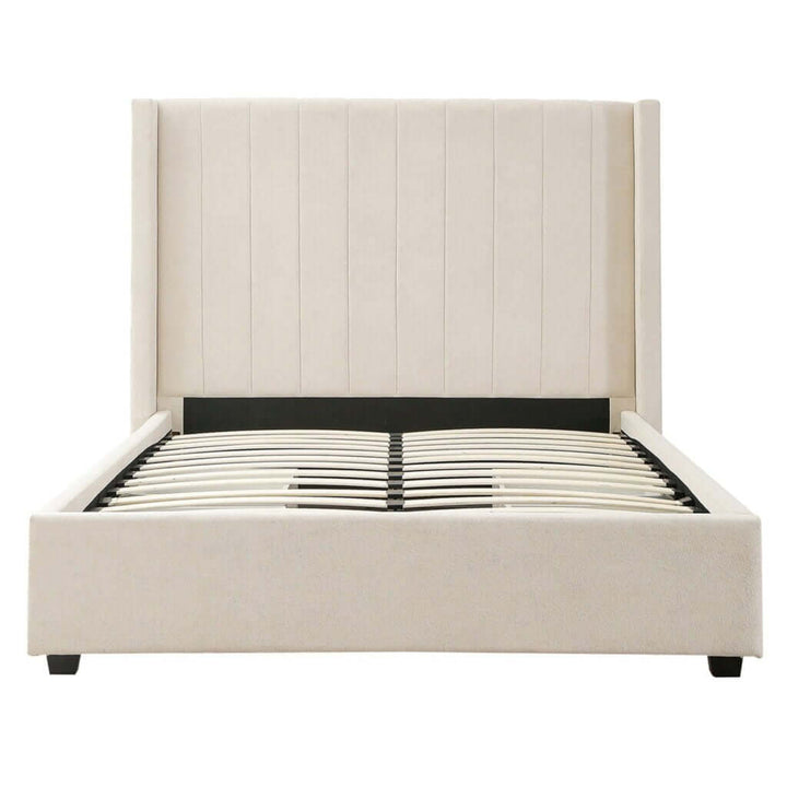 Aki Upholstered Queen Bed with Drawers