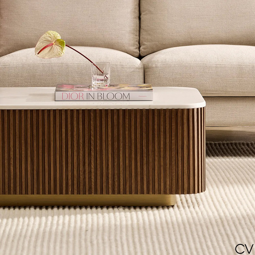 Alamosa Rectangle Coffee Table - Chocolate