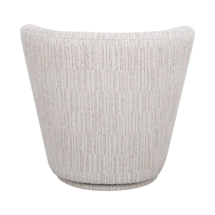 Alberta Swivel Chair - Ivory Weave