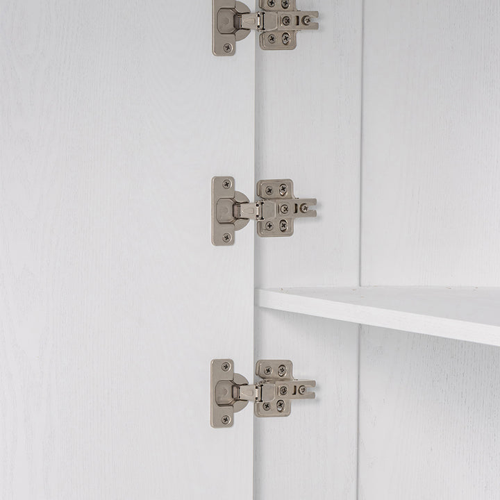 Albina 1.77m Left Drawer Office Desk - White