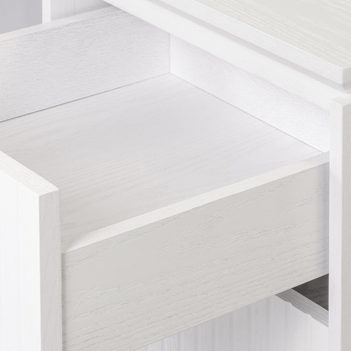Albina 1.77m Right Drawer Office Desk - White