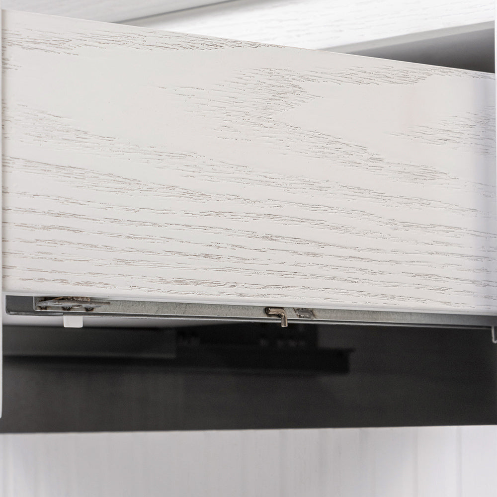 Albina 1.77m Right Drawer Office Desk - White