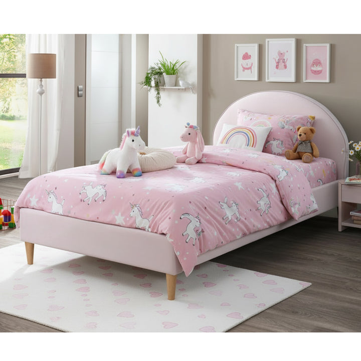 Alex Kids King Single Bed - Pink