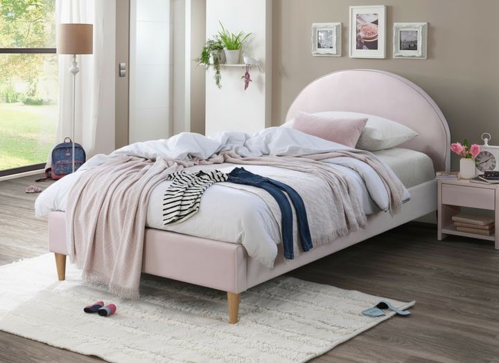 Alex Kids King Single Bed - Pink