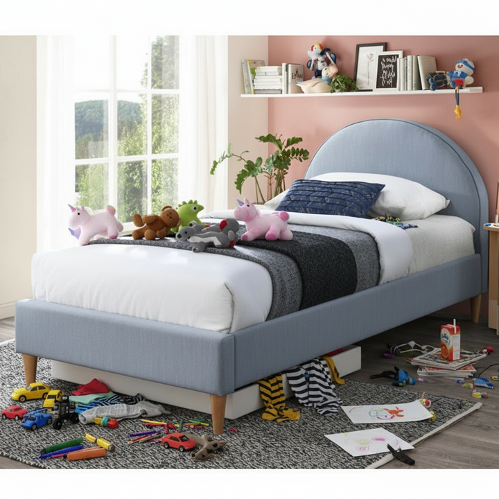 Alex Kids Single Bed - Blue